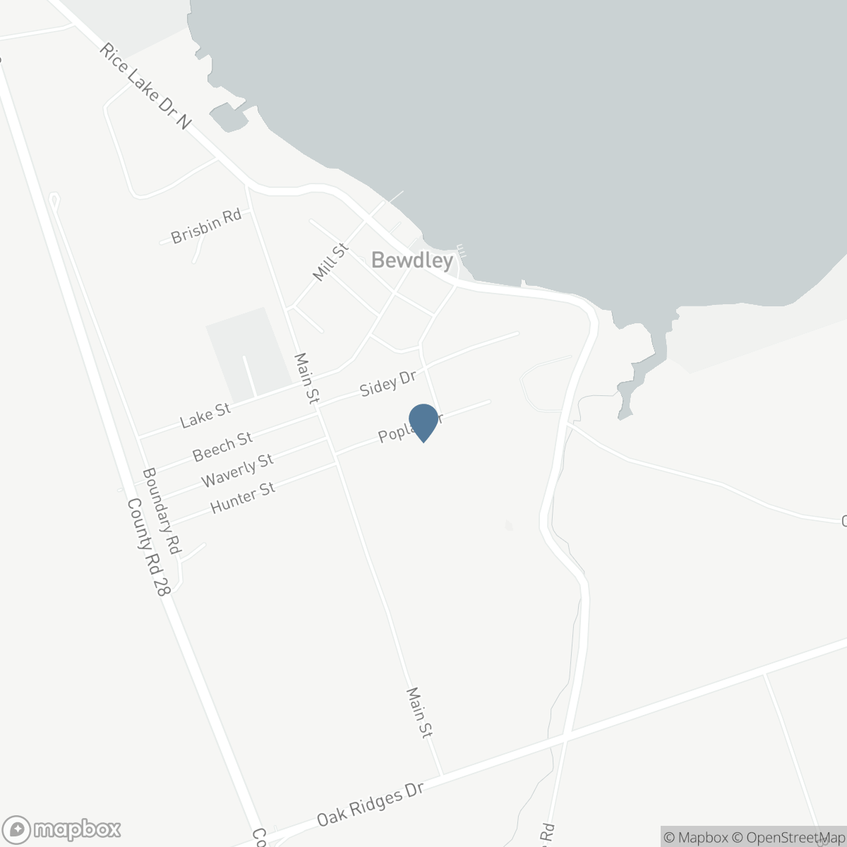 0 POPLAR DRIVE, Bewdley, Ontario K0L 1E0